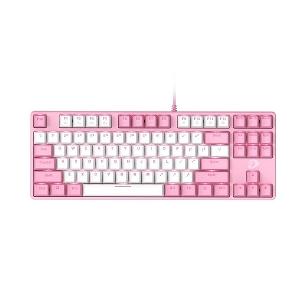 Bàn phím DareU EK87 Pink White