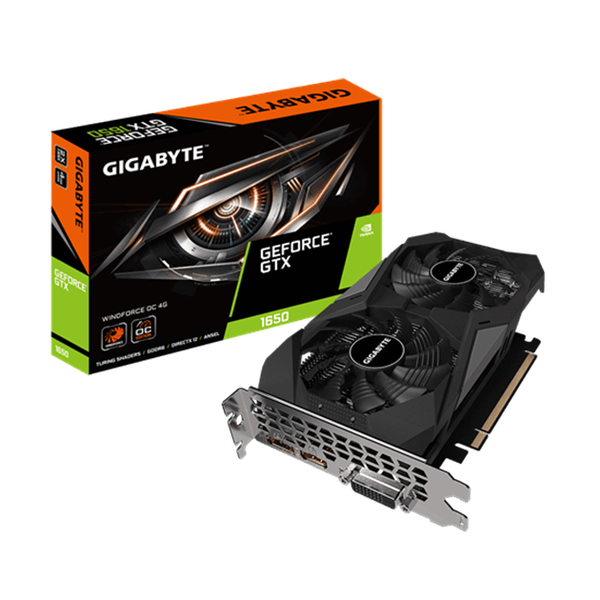 GIGABYTE GeForce GTX 1650 D6 WINDFORCE OC 4G