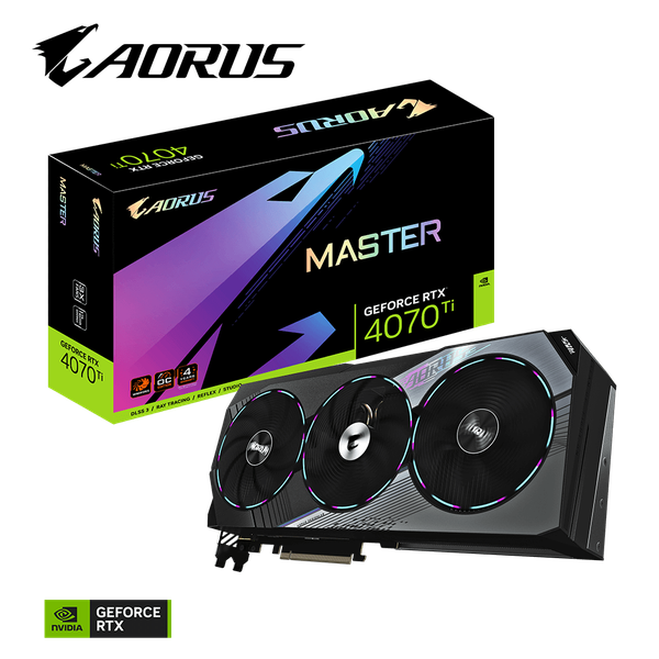 GIGABYTE AORUS GeForce RTX 4070 Ti MASTER 12G