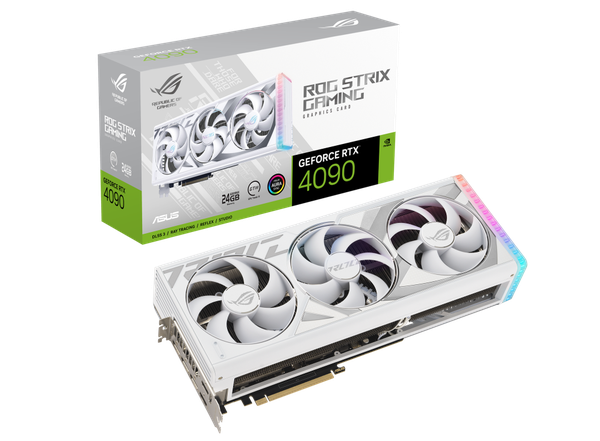 ASUS ROG Strix GeForce RTX 4090 OC White Edition 24GB GDDR6X