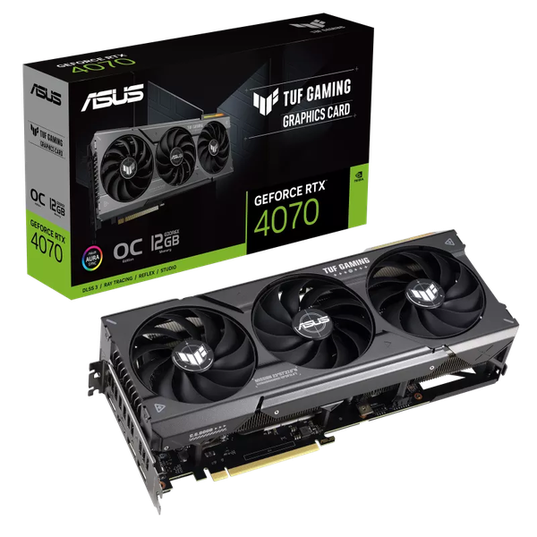 ASUS TUF Gaming GeForce RTX™ 4070 12GB GDDR6X OC Edition