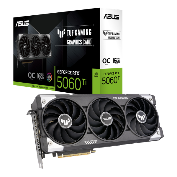 Card màn hình Asus GeForce RTX 5060 Ti TUF Gaming OC 16GB