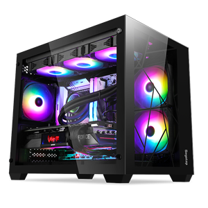 CASE SEGOTEP LUMI II BLACK (M-ATX, ITX, màu đen)