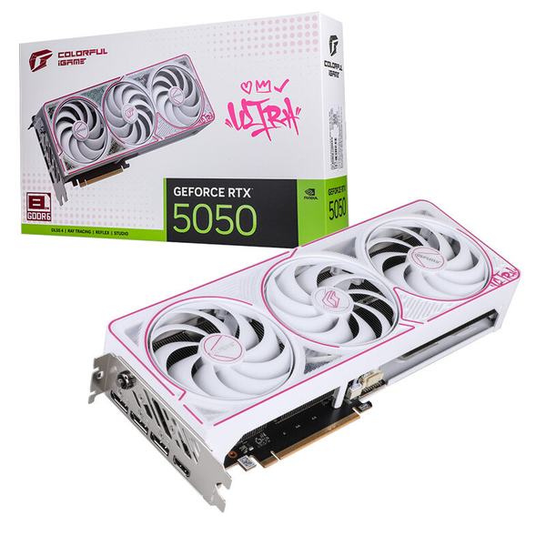 Card màn hình COLORFUL iGame GeForce RTX 5050 Ultra W OC 8GB-V