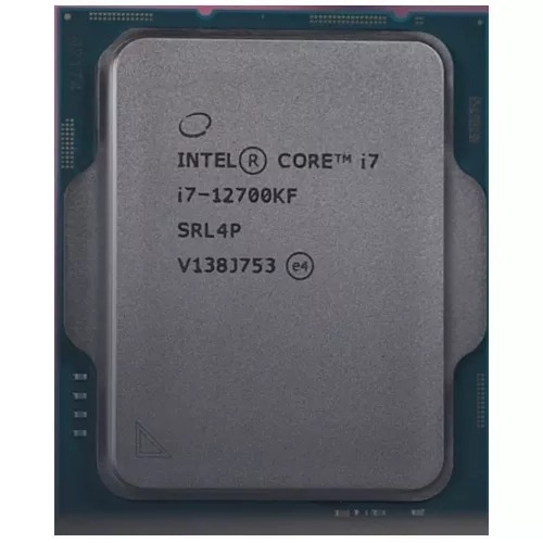 Intel Core i7 12700KF / 3.6GHz Turbo 5.0GHz / 12 Nhân 20 Luồng / 25MB / LGA 1700 TRAY NO FAN