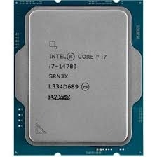 CPU INTEL CORE I7 14700 20MB, 20 NHÂN 28 LUỒNG SOCKET 1700 (Raptor Lake Refresh) TRAY KHÔNG FAN