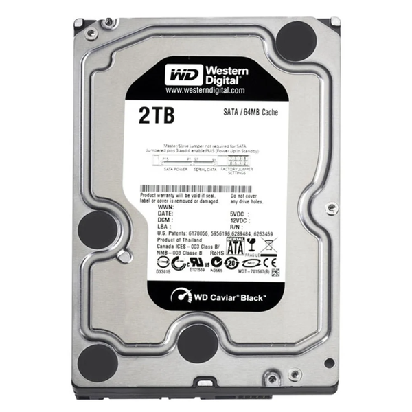 HDD WD Black 2TB 7200rpm
