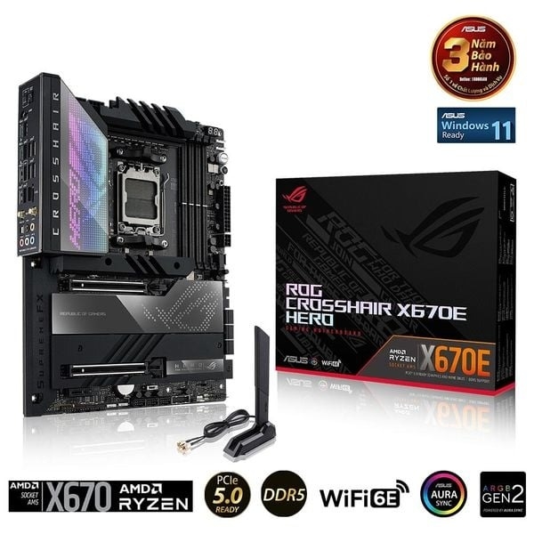 MAINBOARD ASUS ROG CROSSHAIR X670E HERO