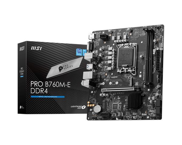 MAINBOARD MSI B760M-E PRO DDR4