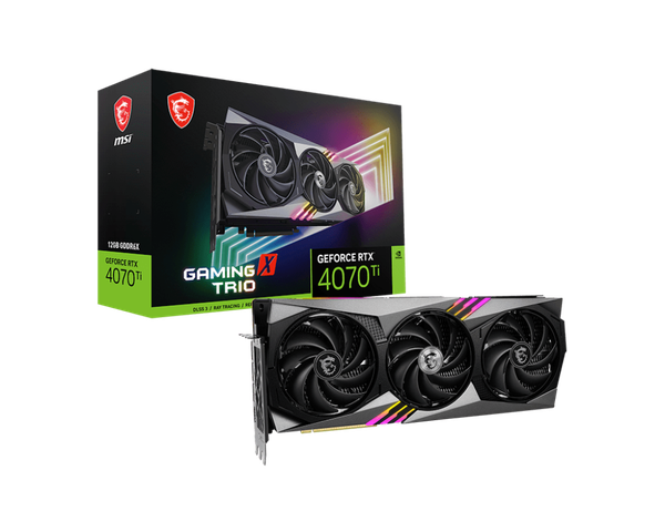 MSI GeForce RTX 4070 Ti GAMING X TRIO 12G