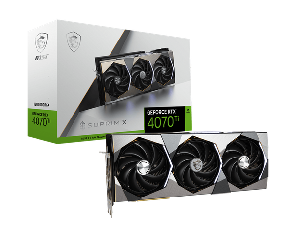 MSI GeForce RTX 4070 Ti SUPRIM X 12G