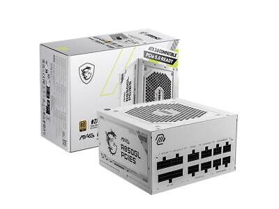 Nguồn máy tính MSI MAG A850GL - 850W( ATX 3.0, PCIe 5.0, Full Modullar, Màu Trắng)