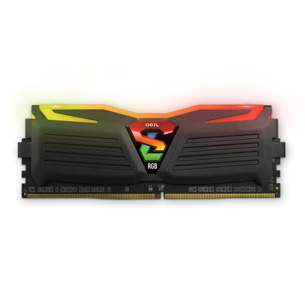 RAM PC GEIL SUPER LUCE BLACK RGB DDR4 16GB 3200Mhz