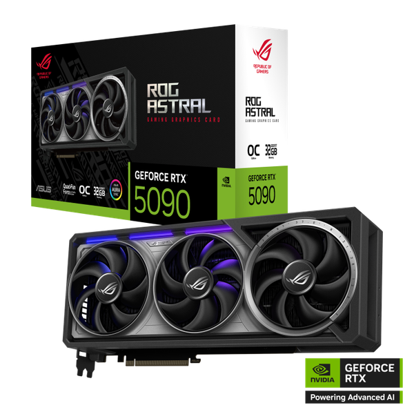 ASUS ROG ASTRAL GEFORCE RTX 5090 OC 32GB GDDR7