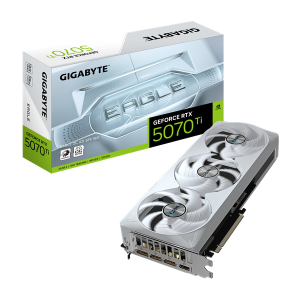 Card màn hình Gigabyte GeForce RTX 5070 Ti EAGLE OC ICE SFF 16GB