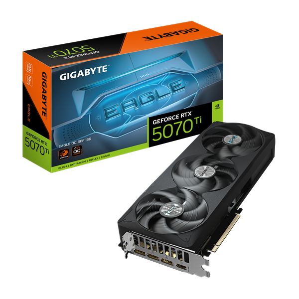 Card màn hình Gigabyte GeForce RTX 5070 Ti EAGLE OC SFF 16G