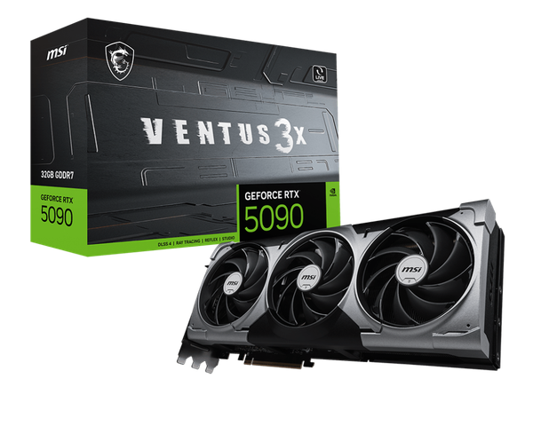 MSI GEFORCE RTX 5090 32GB VENTUS 3X