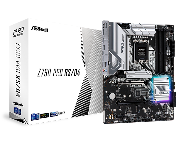 Mainboard Asrock Z790 Pro RS/D4 DDR4
