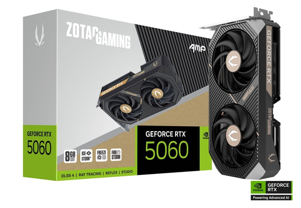 Card Màn Hình ZOTAC GAMING GeForce RTX 5060 AMP 8GB OC