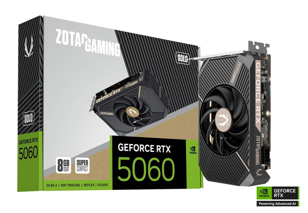 Card Màn Hình ZOTAC GAMING GeForce RTX 5060 SOLO 8GB
