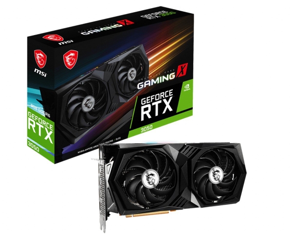 MSI GeForce RTX 3050 GAMING X 8G