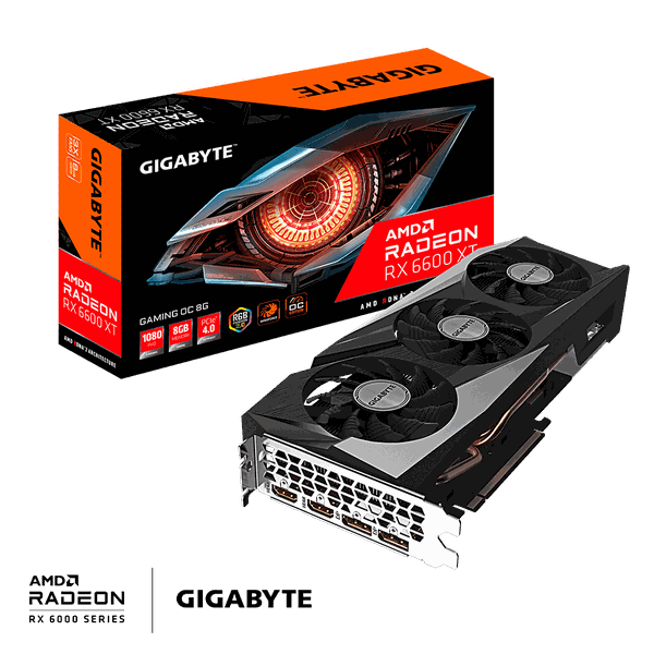 GIGABYTE Radeon RX 6600 XT GAMING OC 8G