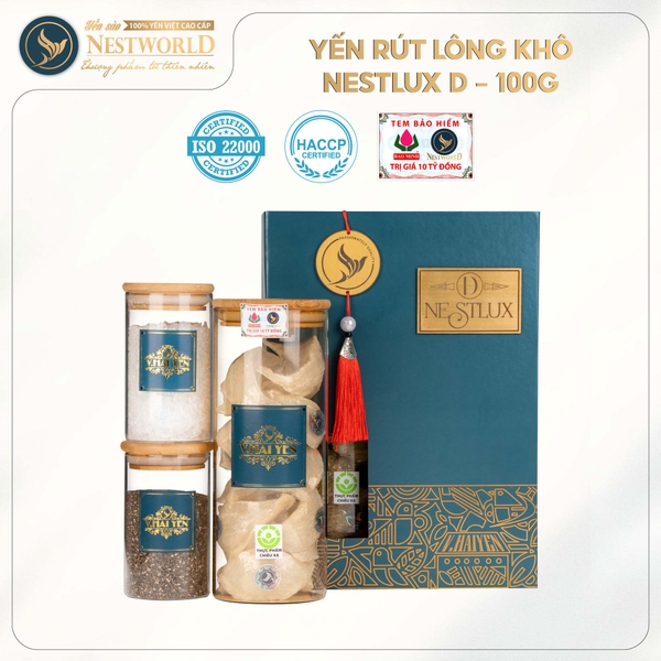 Yến Rút Lông Khô Nestlux D