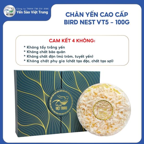 Yến Sào Việt Trung - Chân yến cao cấp - Bird Nest VT5
