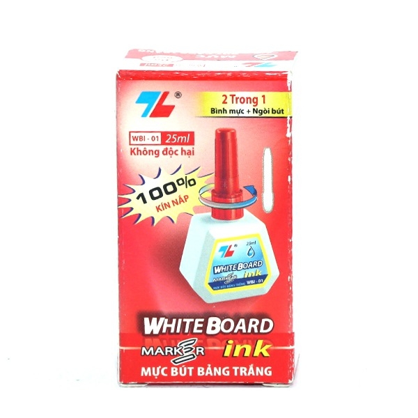 Mực bút lông bảng WBI-01 lốc 6