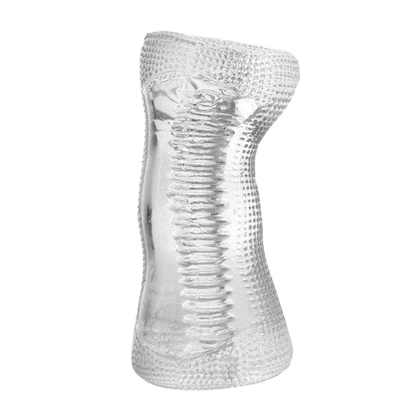 Silicone nguyên khối trong suốt thủ dâm nam - Mẫu 01