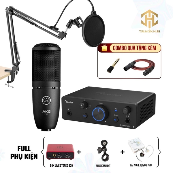 Combo Livestream Fender LT2 + P120 (Box Live 379)