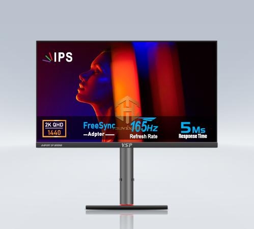 Màn hình VSP VU271Q | 27 inch, 2K, IPS, 165Hz, 1ms