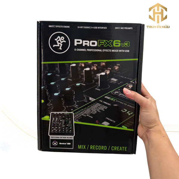 Mixer Livestream Mackie ProFX6v3