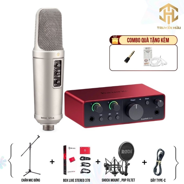 Combo Livestream Solo Gen 4 + RODE NT2-A (Box Live 378)