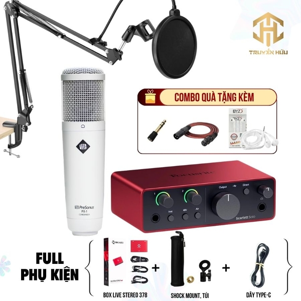 Combo Livestream Solo Gen 4 + PX-1 (Box Live 378)