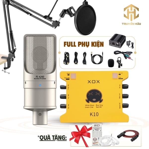 [ COMBO GIÁ RẺ ] XOX K10 + K200 Pro