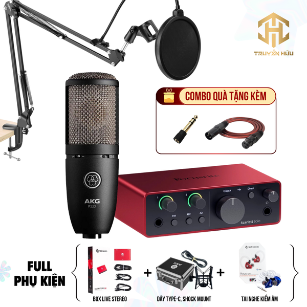 [ +QKZ63 ] Soundcard Solo Gen4 + Micro P220