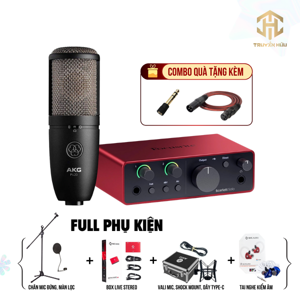 [ +QKZ63 ] Soundcard Solo Gen4 + Micro P420