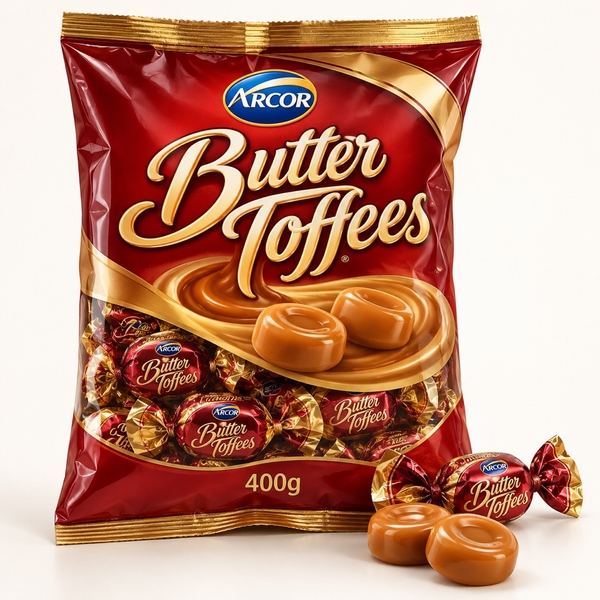 Kẹo Butter toffees 400g*12 túi