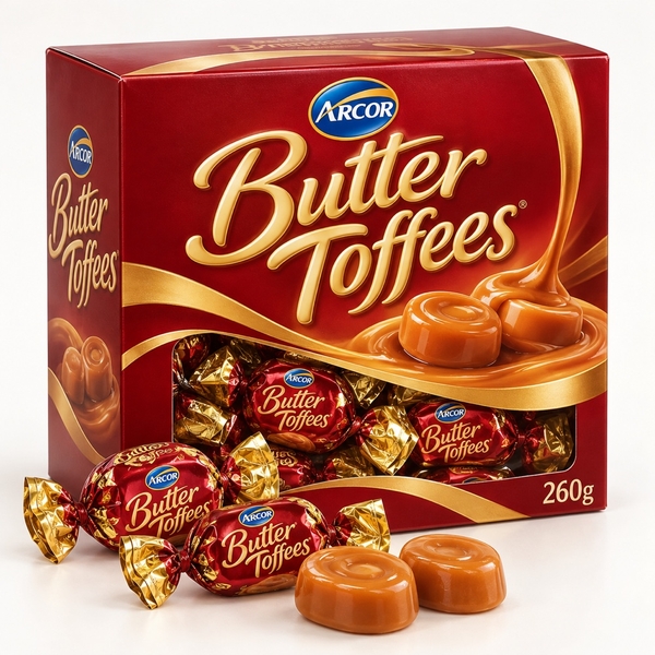 Kẹo Butter Toffees giấy 260g*12
