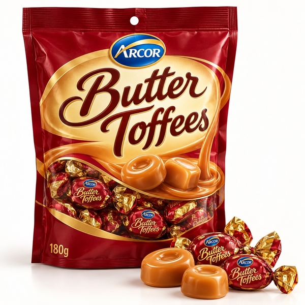 Kẹo Butter Toffees 180g*18