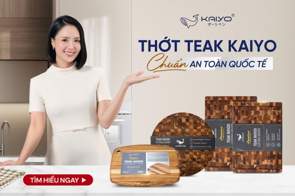 GIẢI MÃ SỨC HÚT CỦA THỚT GỖ TEAK KAIYO: 