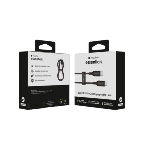 Cáp Mophie Essentials USB-C to USB-C 60W 2m