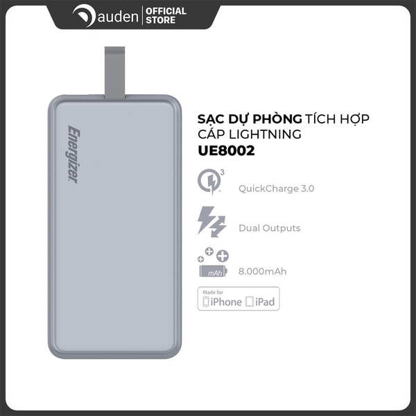 Pin sạc dự phòng Energizer 8000mAh - UE8002GY