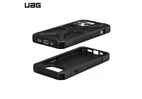 Ốp lưng iPhone 15 Pro - UAG Monarch - Kevlar Black - 114278113940
