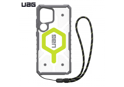 Ốp lưng Samsung S25 Ultra (kèm dây đeo) - UAG Pathfinder Clear Magnet