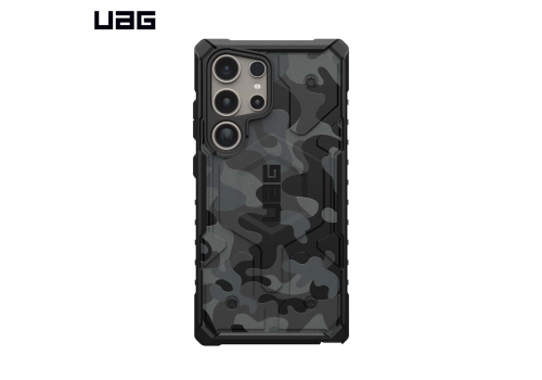 Ốp lưng Samsung S24 Ultra - UAG Pathfinder Clear Magnet - Ash - 214427113131