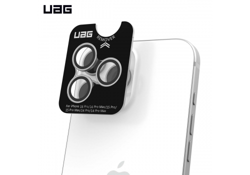 Kính gắn ngoài Camera iPhone 16/15/14 Pro/Pro Max UAG Shield