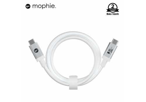 Cáp USB-C to USB-C (10Gbps/240W - USB3.2 Gen 1X2) mophie 1.5M