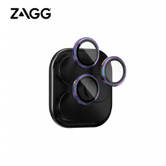 Kính gắn ngoài Camera iPhone 15/iPhone 15 Plus - ZAGG Luxury - Iridescent